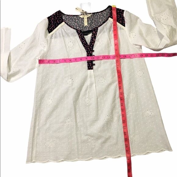 𝅺🆕matilda Jane White Snow Globe Eyelet Long Sleeve - Picture 12 of 13